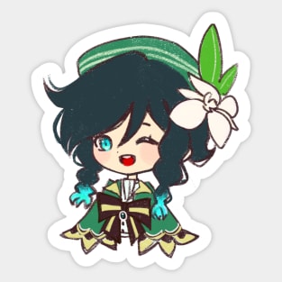 Venti chibi Sticker